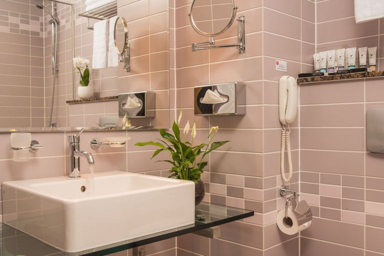 Bathroom 5, Rosslyn Central Park Hotel, Stolichna
