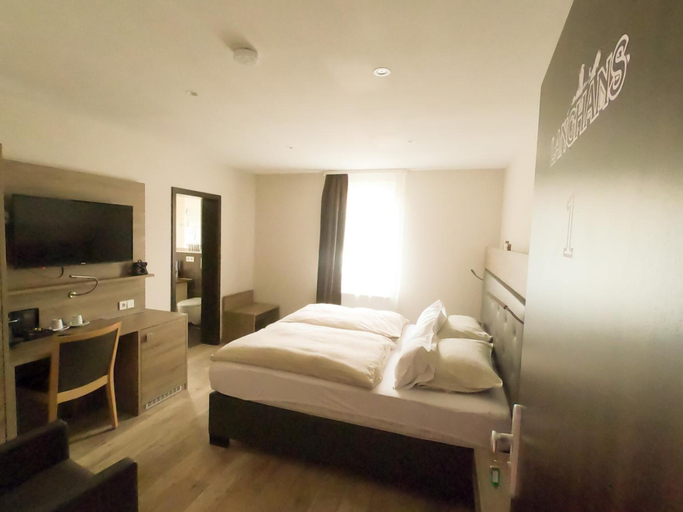 Bedroom 3, Hotel Pension Langhans, Heilbronn