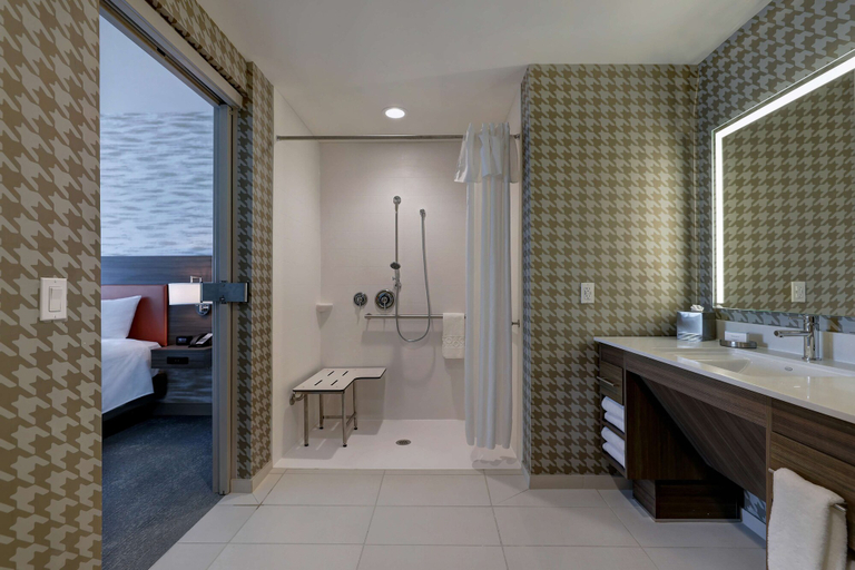 Bathroom 4, Home2 Suites by Hilton Turlock, CA, Stanislaus