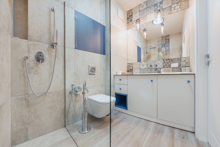 Bathroom 4, Apartamenty Sun & Snow Neptun Park, Gdańsk City