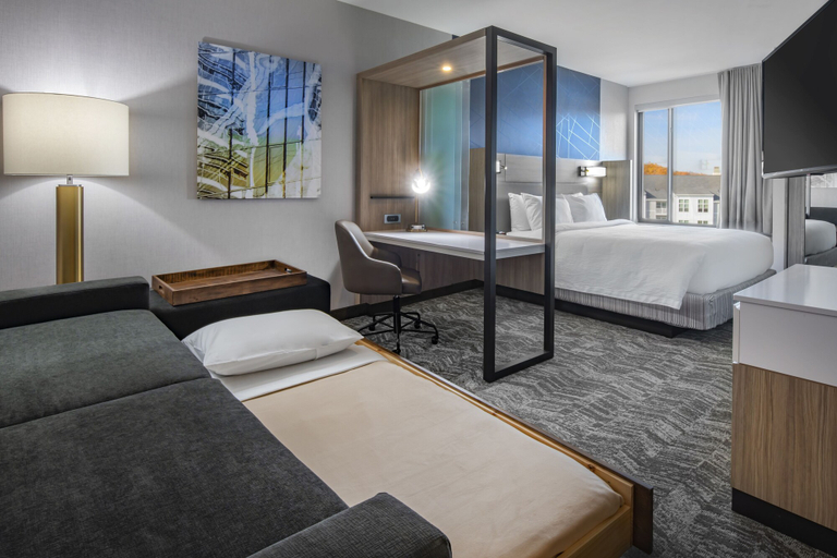 Bedroom 3, SpringHill Suites by Marriott Wrentham Plainville, Norfolk