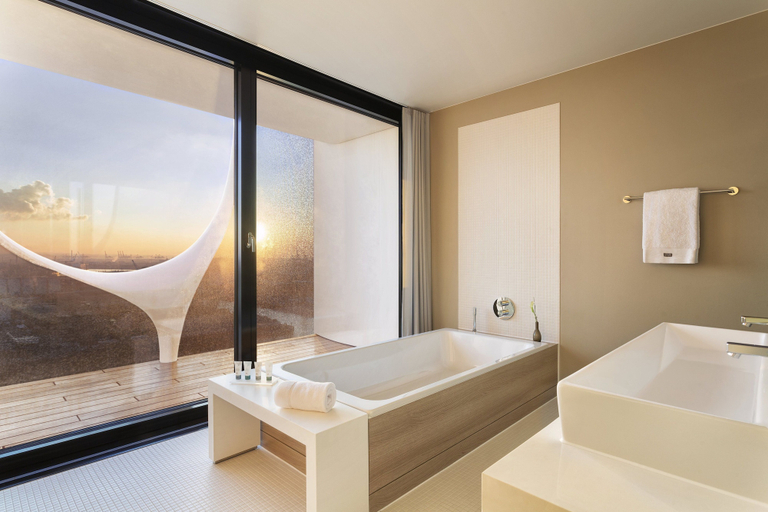 Bathroom 5, The Westin Hamburg Elbphilharmonie, Hamburg