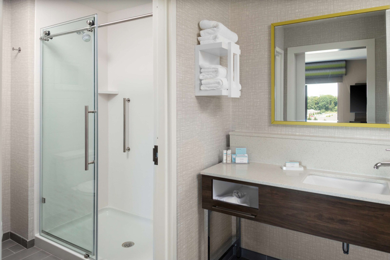 Bathroom 3, Hampton Inn & Suites Avon Indianapolis, Hendricks