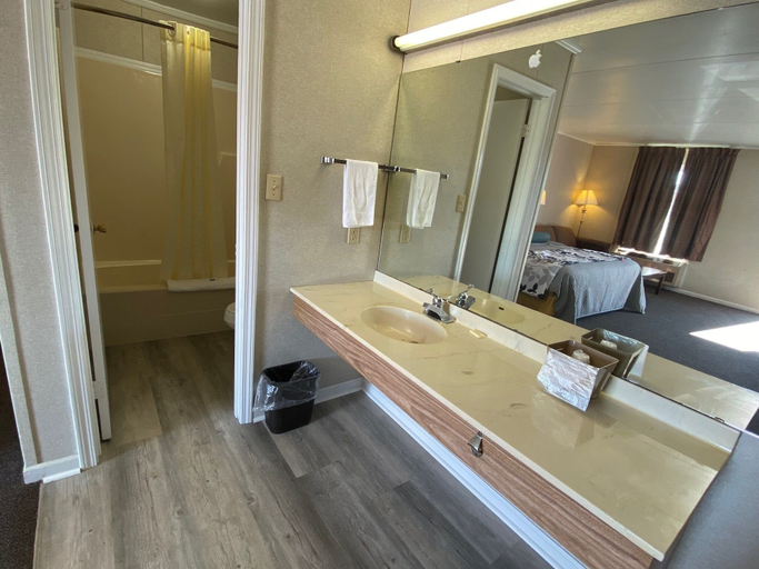Bathroom 3, Sherwood Motel, Craven