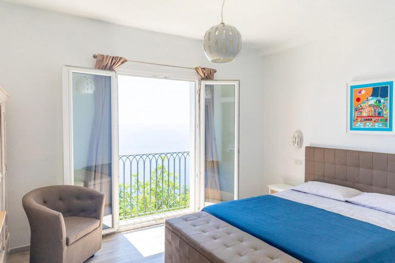 Bedroom 2, Casa Blue Star in Praiano, Salerno