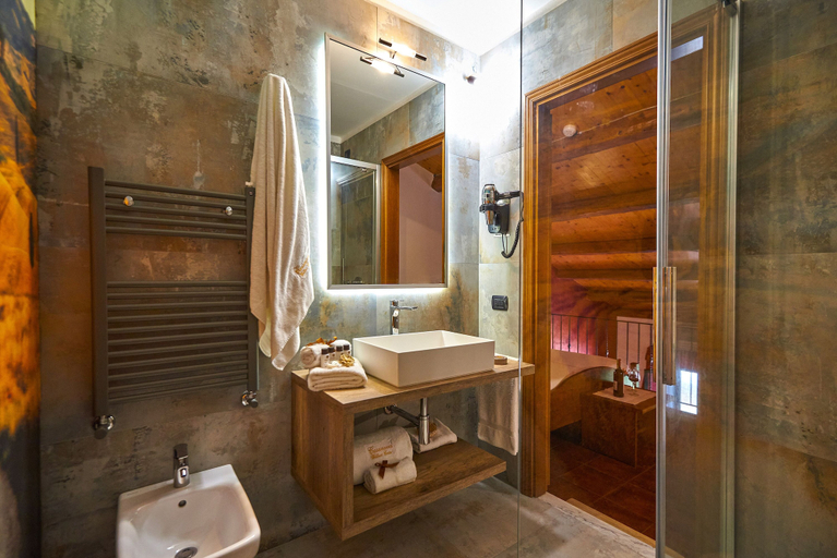Bathroom 5, Casanova - Panoramic Rooms and Suites, Siena