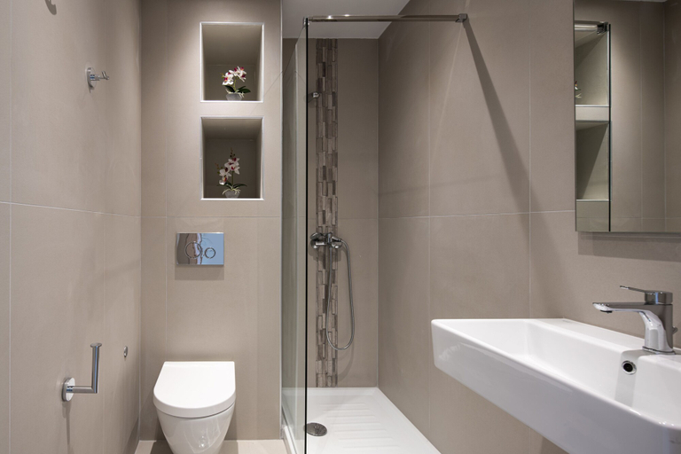 Bathroom 3, Light Blue Luxury Rooms, Central Macedonia