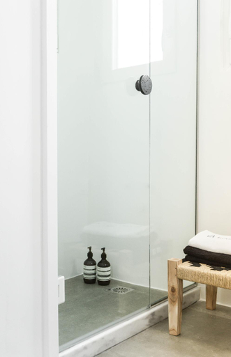 Bathroom 2, Roofs of Chora, Town House with Rooftop Pool, South Aegean