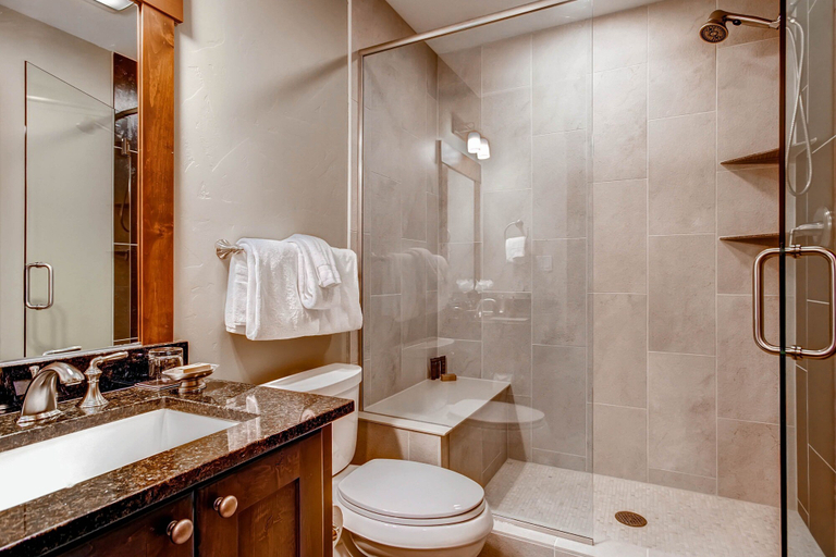 Bathroom 4, One Ski Hill Place, a RockResort, by Vail Resorts, Summit