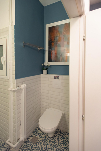 Bathroom 4, Blue Ark Comfort near Acropolis, Attica