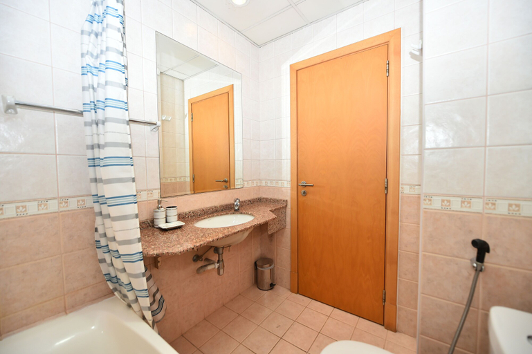 Bathroom 3, One Bedroom Apt. in JLT near Metro Station -AWD, Dubai