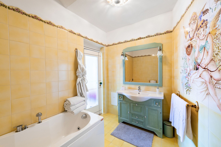Bathroom 5, Ravello Art Hotel Marmorata, Salerno