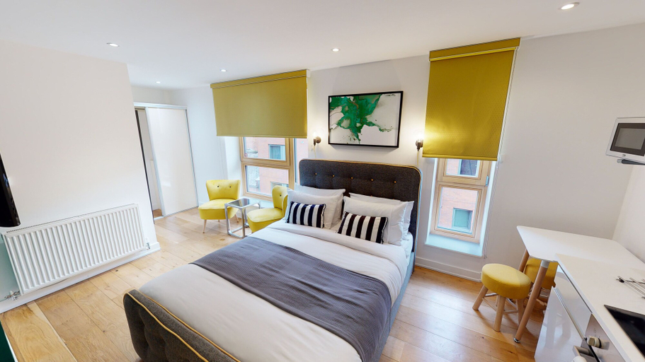 Bedroom 3, Quay Apartments Manchester, Manchester