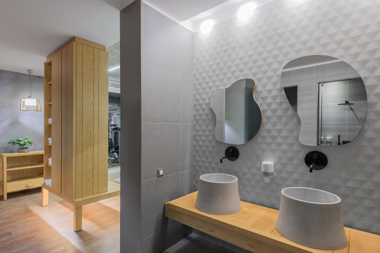 Bathroom 5, Porto Angeli Beach Resort – All Inclusive, South Aegean