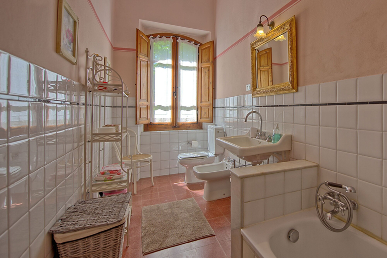 Bathroom, Villa Primula, Arezzo