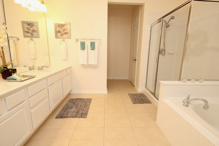 Bathroom 3, 7-305 3 Bedroom Condo by RedAwning, Orange