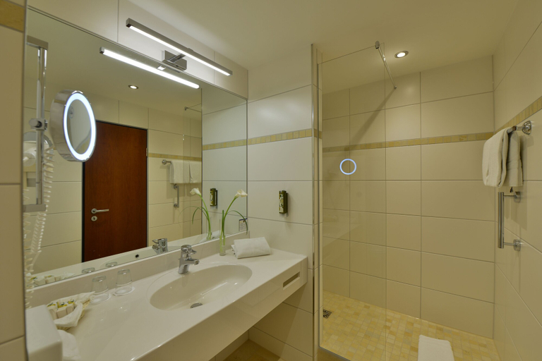 Bathroom 3, Hotel Der Lindenhof, Gotha
