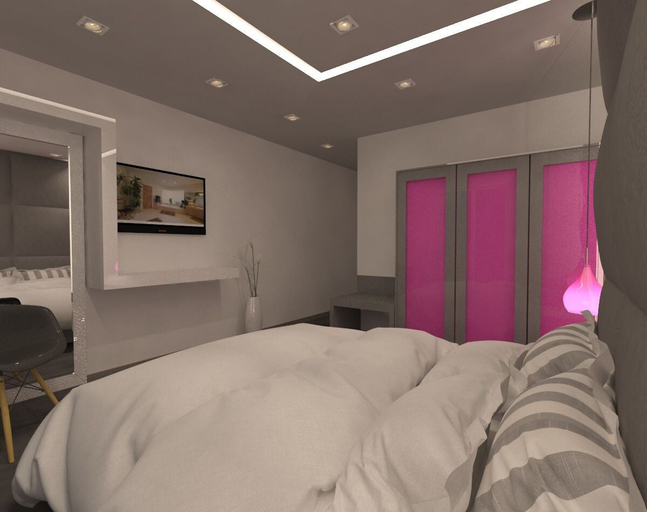 Bedroom 3, Sweet Pop - Adults Only, South Aegean