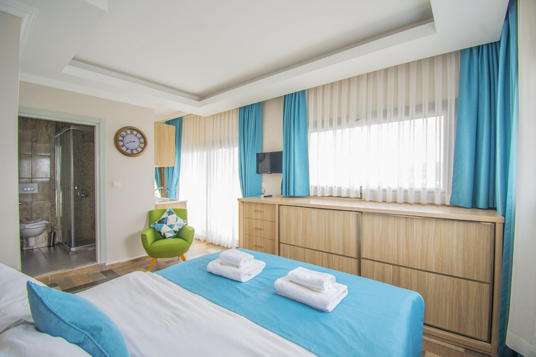 Bedroom 4, M Suite Butik Apart Hotel, Bodrum