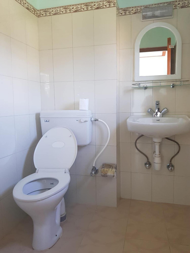 Bathroom 3, Nanohana Lodge, Gandaki