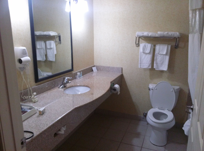 Bathroom 4, Sleep Inn & Suites Ronks - Lancaster Area, Lancaster