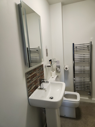 Bathroom 3, The Swan - A Colombo Edition Hotel, Cambridgeshire