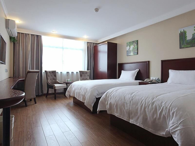 Bedroom 2, GreenTree Inn Taizhou Gaogang District Gov. Business Hotel, Taizhou
