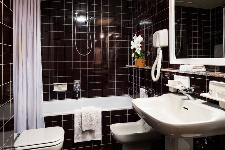 Bathroom 4, HOTEL TERME METROPOLE – ORIENTAL SPA & RESORT, Padua