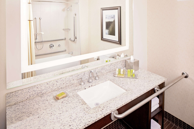 Bathroom 4, DoubleTree by Hilton Hotel Boston Bayside, Boston