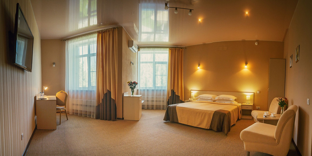 Bedroom 2, Topaz Hotel, Kamensk-Ural'sk