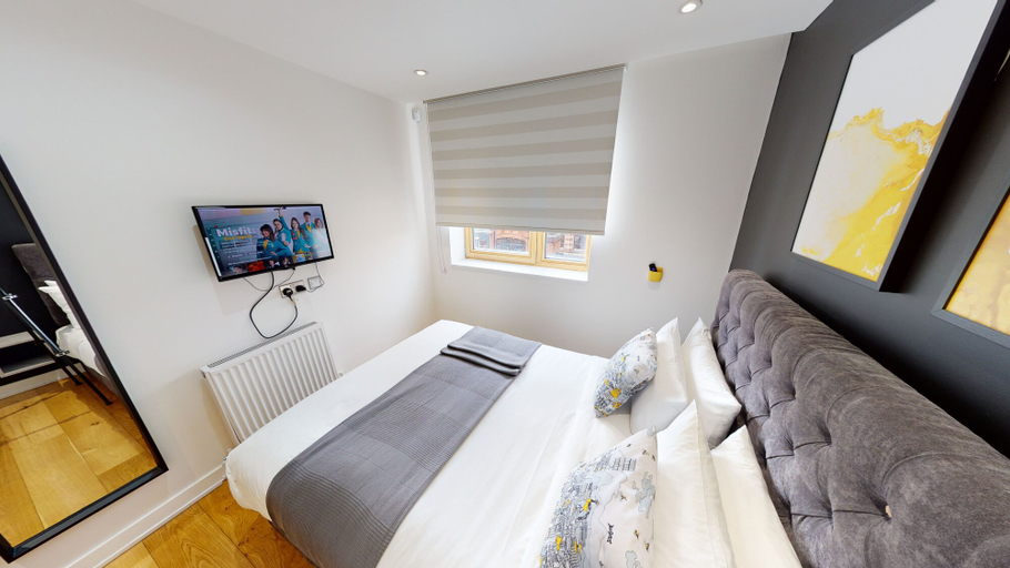 Bedroom 3, Quay Apartments Manchester, Manchester