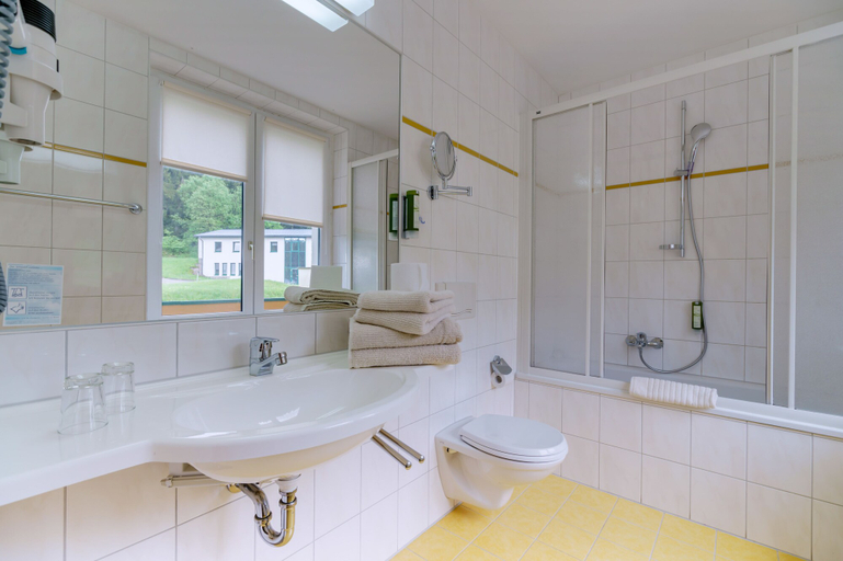 Bathroom 5, Waldhotel Vogtland, Vogtlandkreis