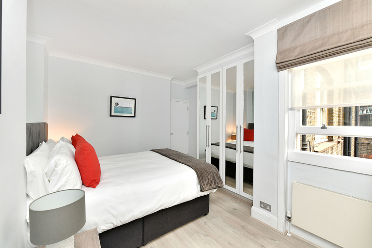 Bedroom 3, Chiltern Street Serviced Apartments - Marylebone, London