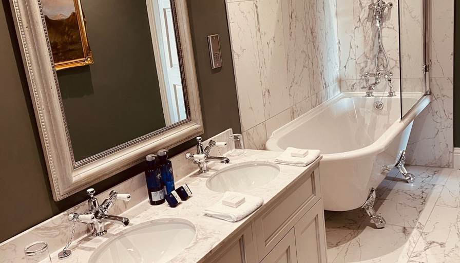 Bathroom 3, Forss House Hotel, Highland