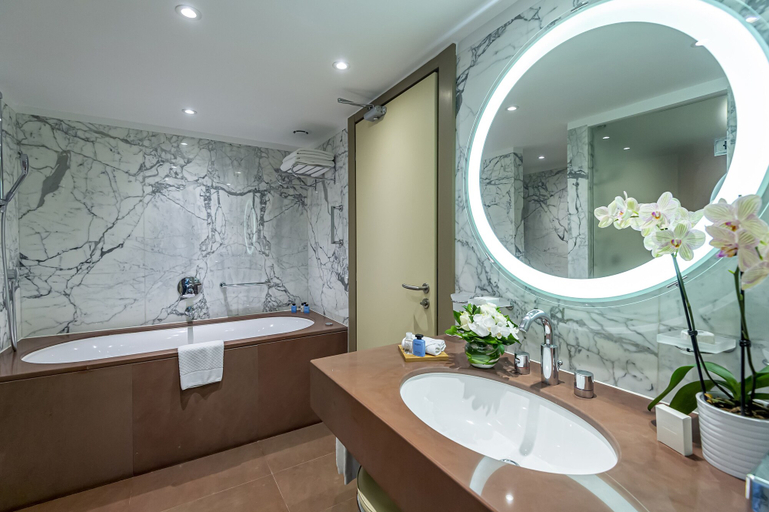 Bathroom 5, Hotel Port Palace, Monaco