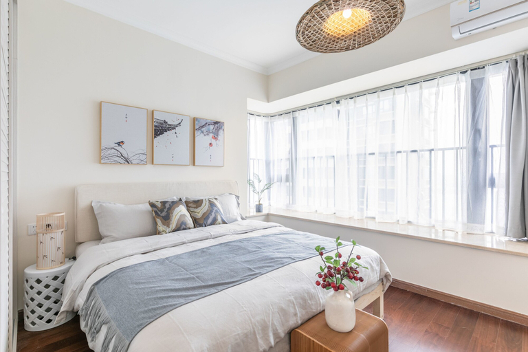 Bedroom 2, Locals Boutique Apartment Huafa Plaza 26, Zhuhai