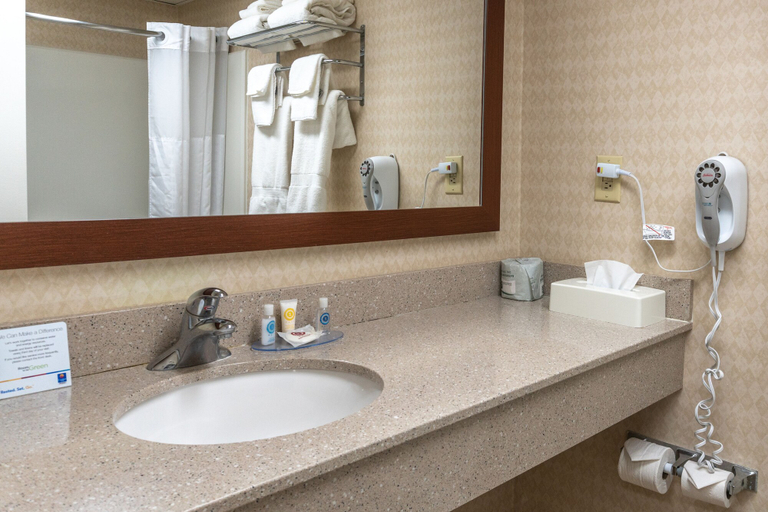 Bathroom 4, Comfort Inn Ocean City Boardwalk, Worcester