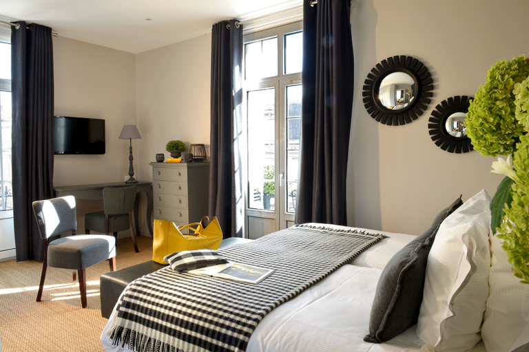 Bedroom 4, Hotel Le Fer à Cheval, Calvados