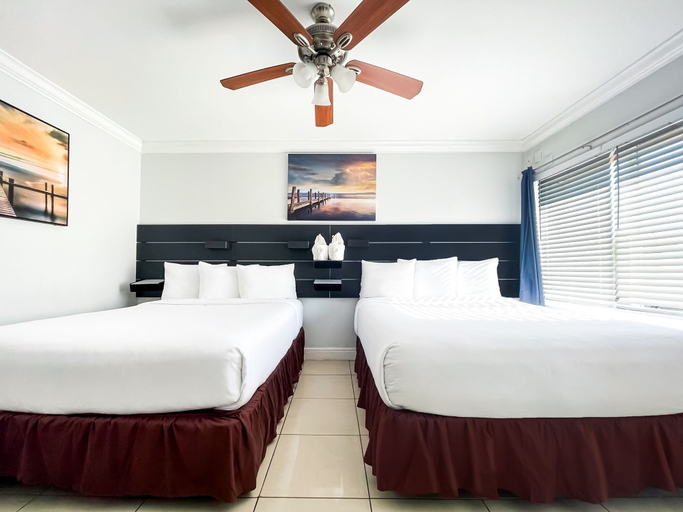 Bedroom 2, Ocean Villas, Broward