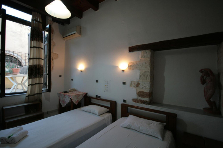 Bedroom 4, Chania Rooms, Crete
