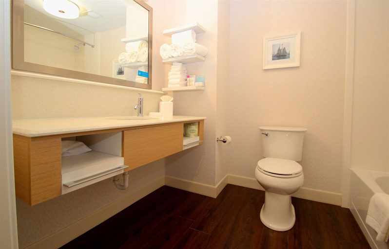 Bathroom 4, Hampton Inn Suffolk, Suffolk