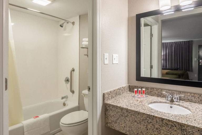 Bathroom 3, Econo Lodge East Ridge, Hamilton