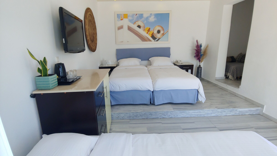 Bedroom 3, Hotel Madalena, South Aegean