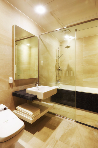 Bathroom 4, Ulsan City Hotel, Jung