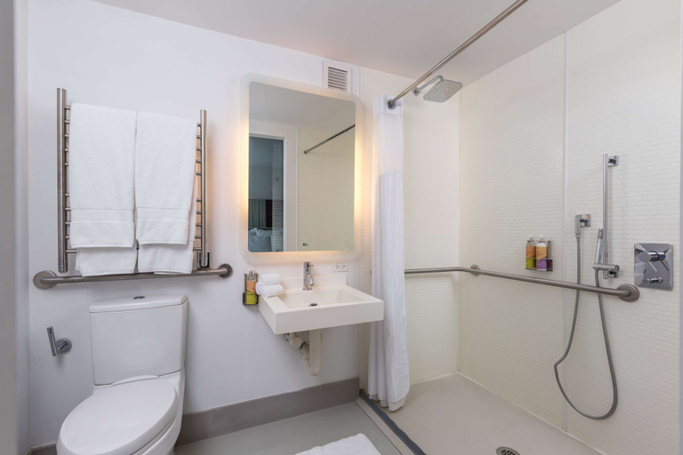 Bathroom 5, YOTEL New York Times Square, New York