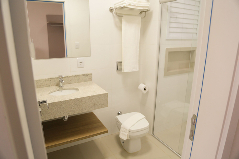 Bathroom 4, Trento Hotel Guaíra by Unna, Guaíra