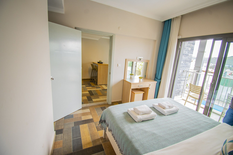 Bedroom 3, M Suite Butik Apart Hotel, Bodrum