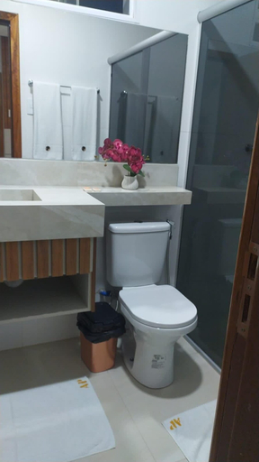 Bathroom 4, Augusto Palace Hotel, Marabá
