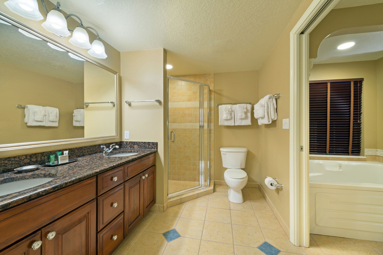 Bathroom 5, Hilton Grand Vacations Club SeaWorld® Orlando, Orange