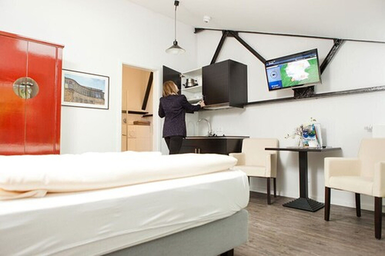 Bedroom 2, Heldts Apartment-Hotel, Rendsburg-Eckernförde